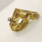 P Alphabet Resin Art Keychain Letter