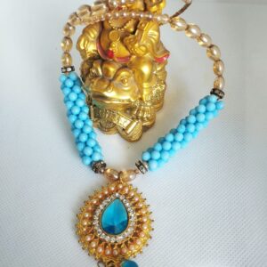 Fancy Blue Necklace