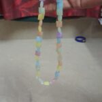 Vintage Bohemian Glass Multicolor Necklace & Earring – A Timeless Statement from Pinkolor Store
