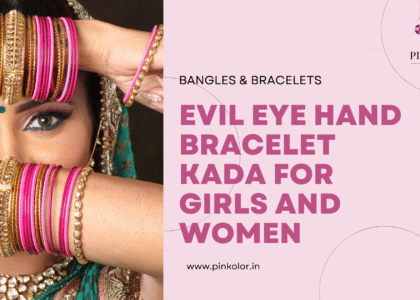 Evil Eye Hand Bracelet Kada for Girls and Women